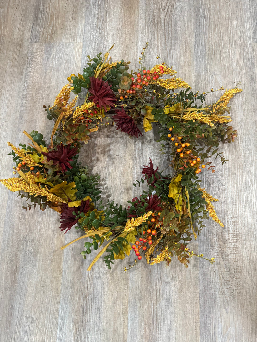 Fall Sunset Wreath