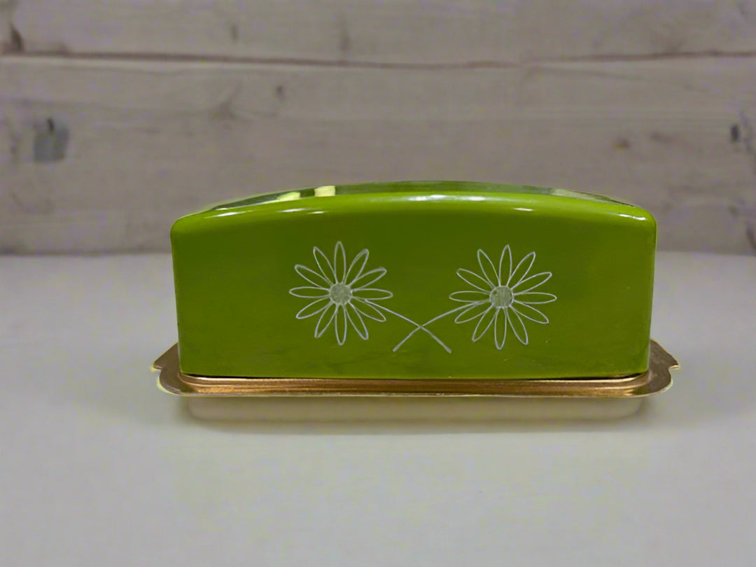 Vintage 70's Basco Butter Dish