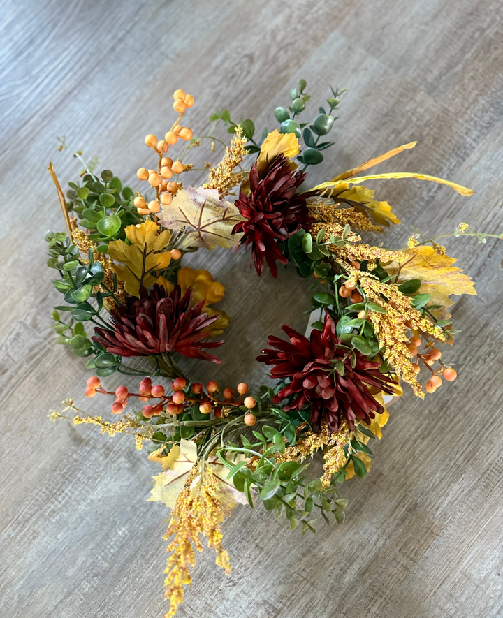 Fall Sunset Candle Ring